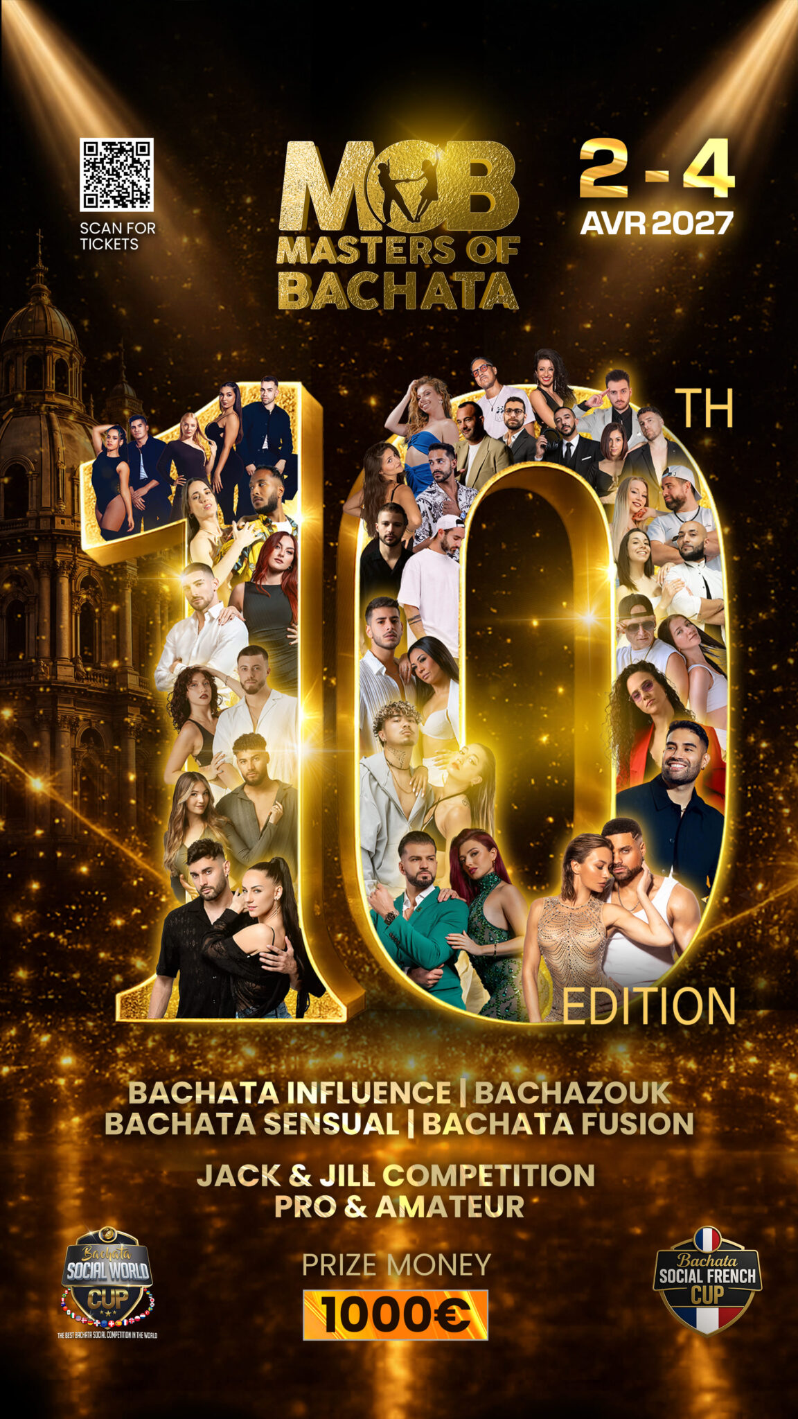 Masters of Bachata 10 Insta story size
